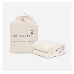 Naturepedic Organic Waterproof Mattress Protector - King - BRAND NEW
